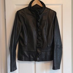 Tahari Leather Jacket
